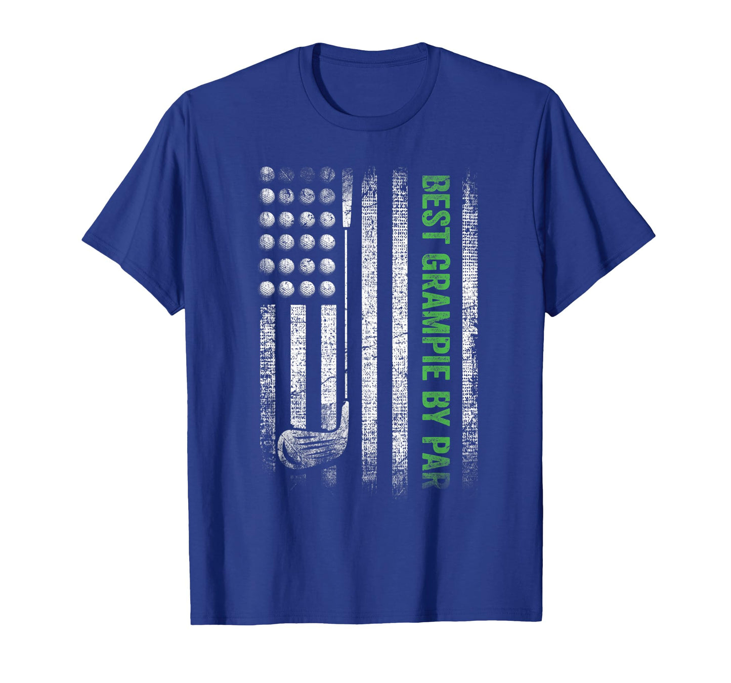 Mens Funny Best Grampie By Par Father's Day Golf T-Shirt