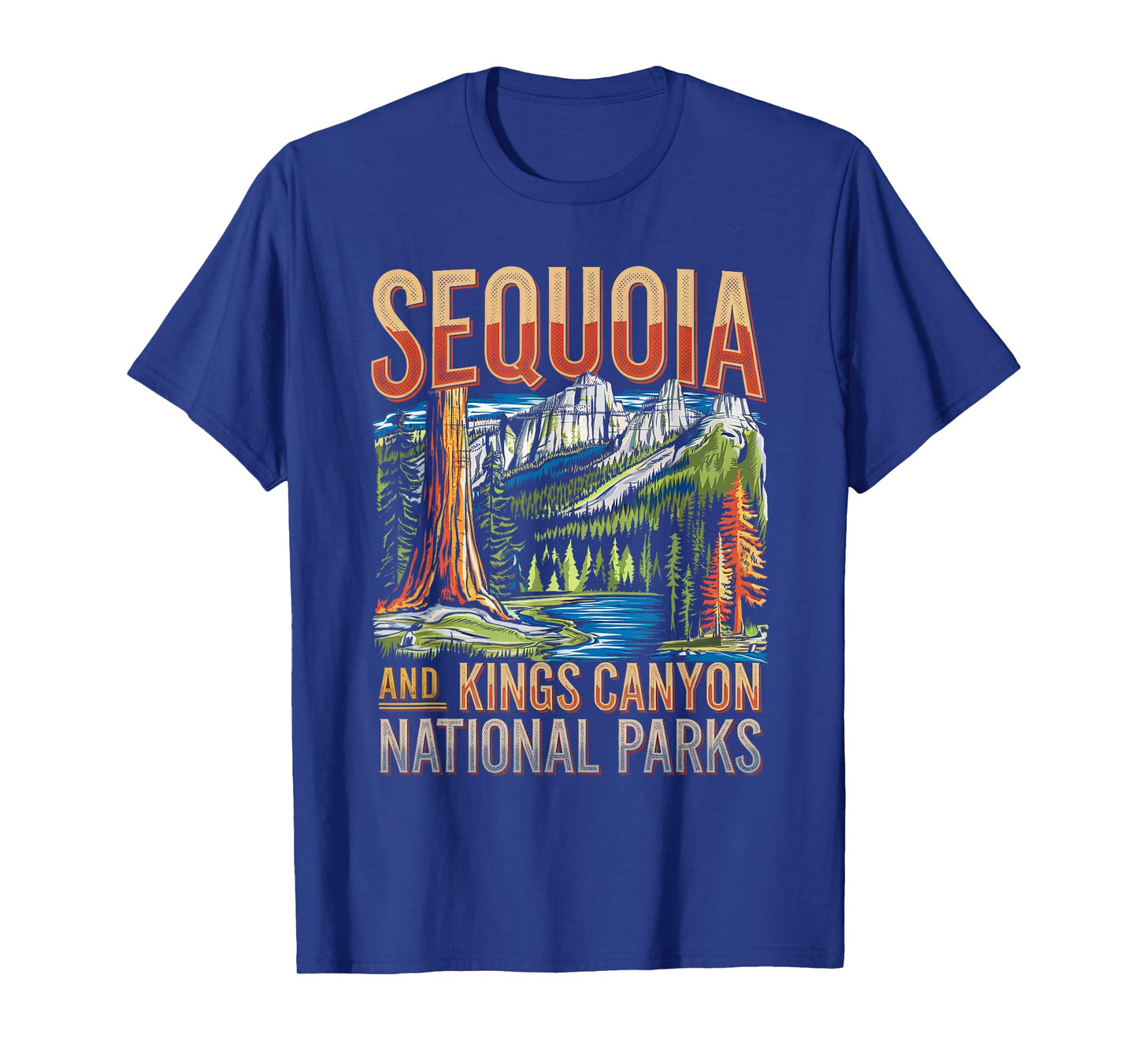 Sequoia and Kings Canyon National Park Adventure Boys Girls T-Shirt