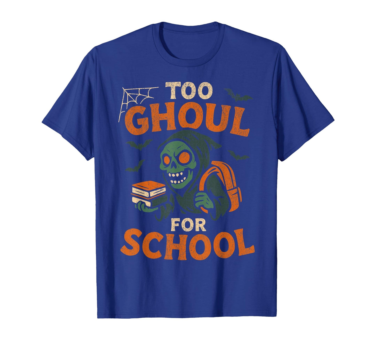 Too Ghoul for School Funny Halloween Back to School Teacher T-Shirt
