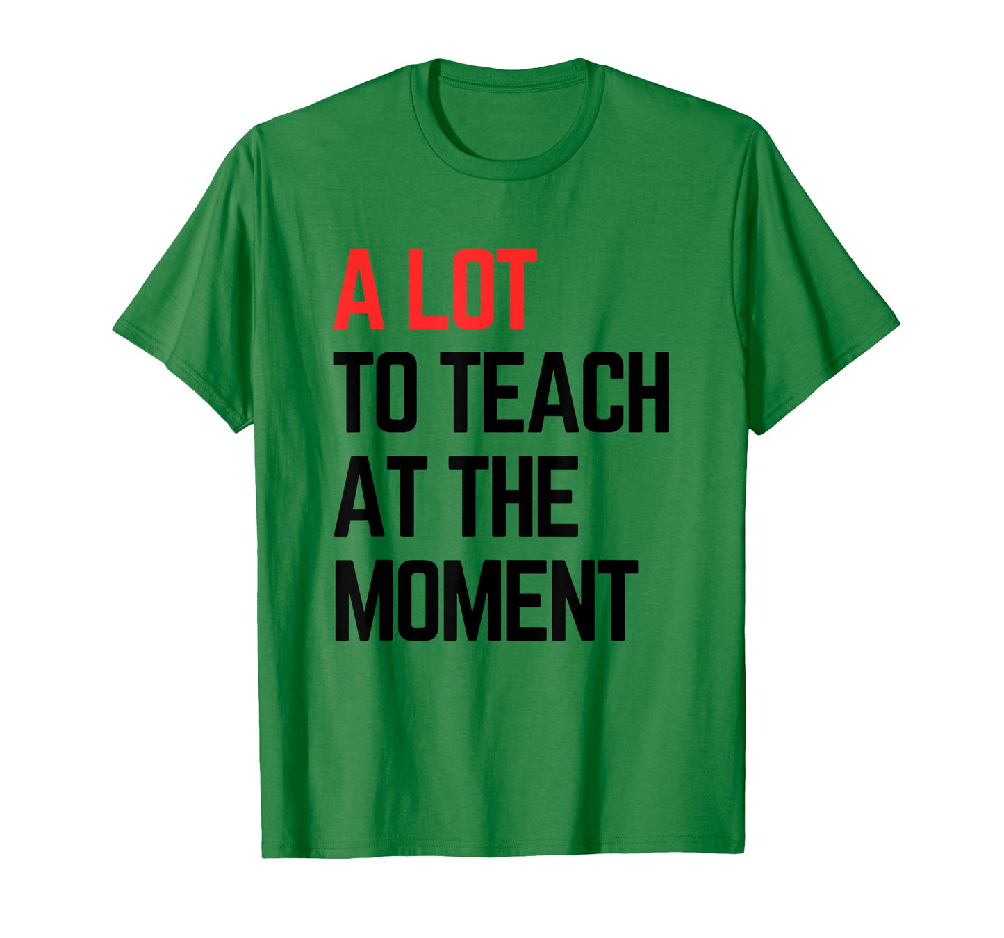 A Lot to Teach at the Moment Vibes, Inspiring Lessons Moment T-Shirt