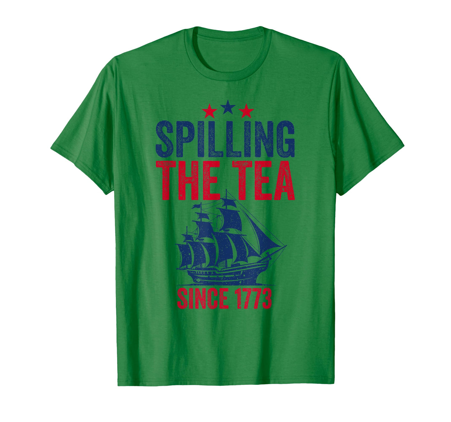 4th Of July Spilling The Tea Since 1773 Fourth of July T-Shirt for Women Men