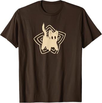 90s Y2K Cute Scary Scared Tomcat Cat T-Shirt