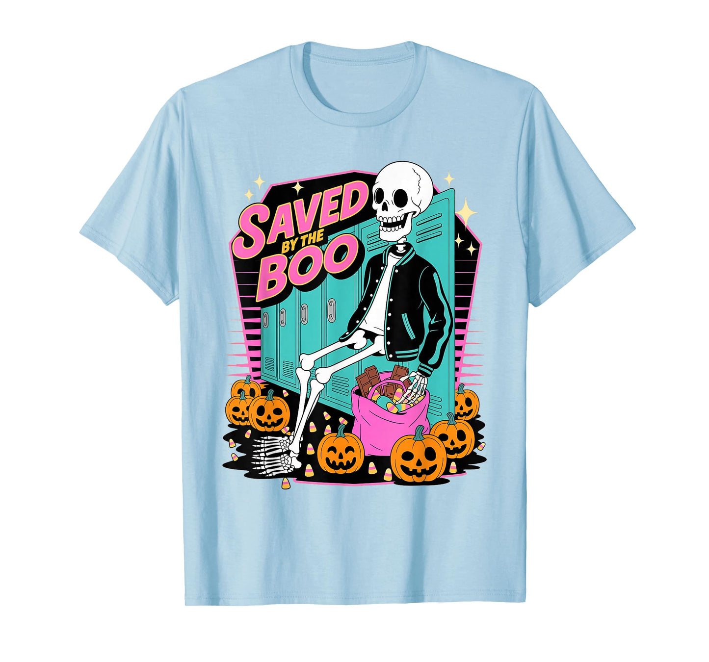 80s 90s Funny Saved by The Boo Halloween T-Shirt