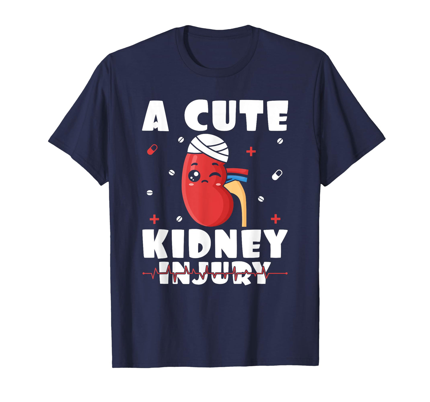 A Cute Kidney Injury Dialysis Nurse Nephrology Nursing T-Shirt
