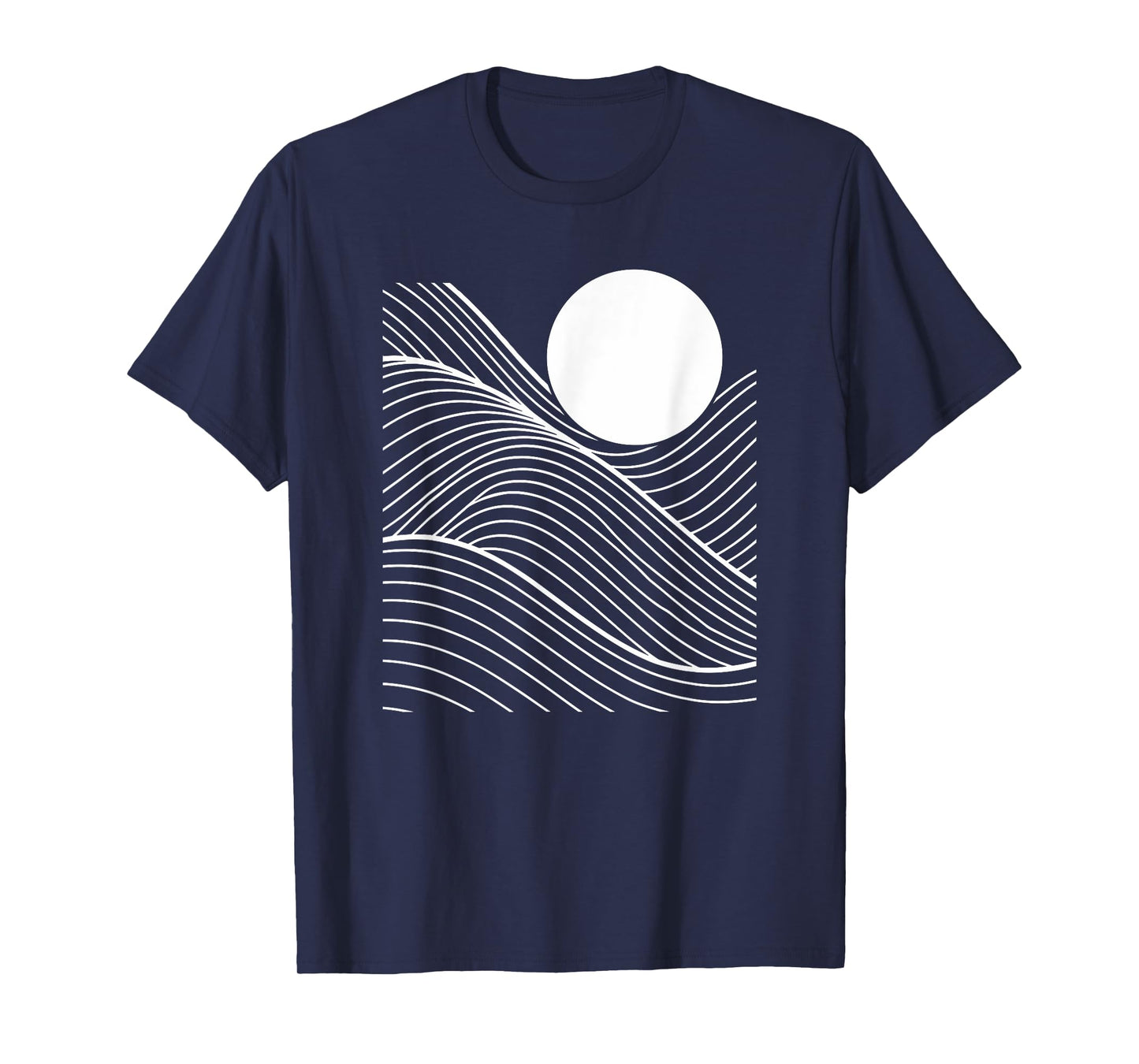 Abstract Line Art Geometric Pattern Mosaic T-Shirt