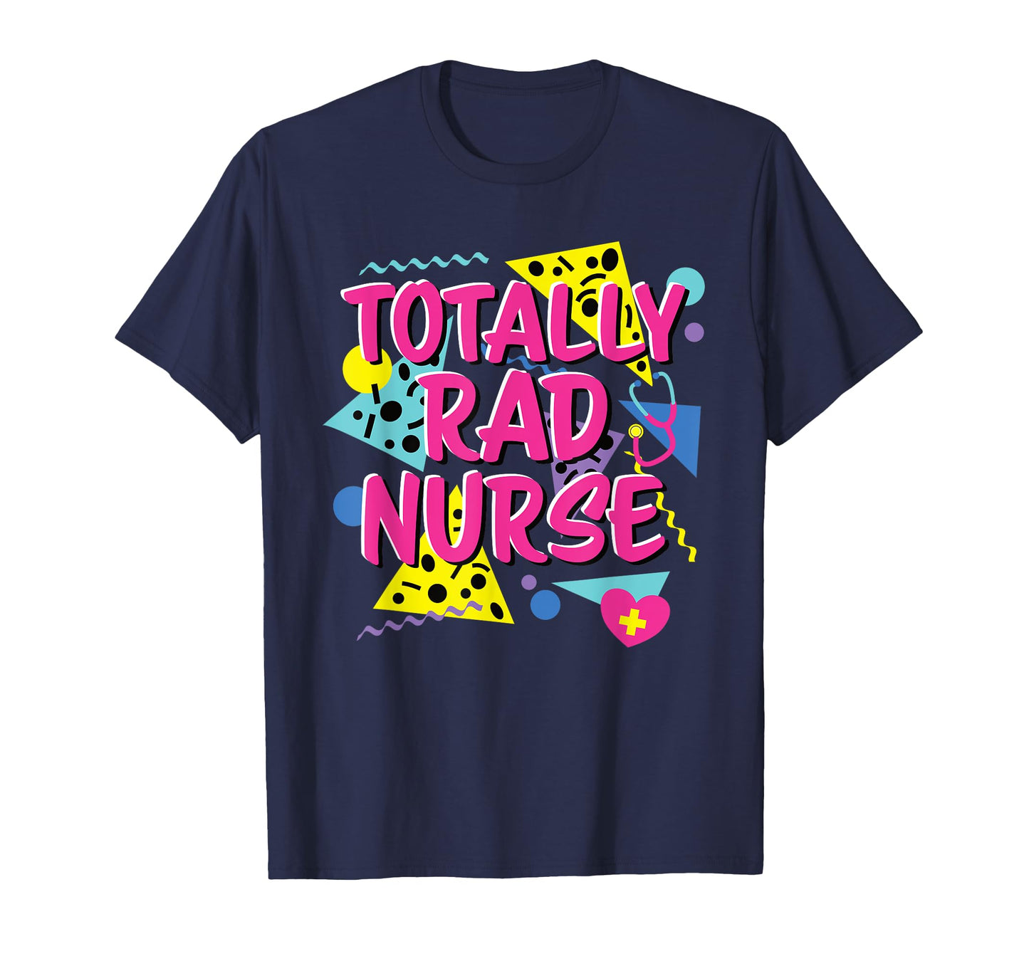 80s 90s Nurse Costume Lazy Halloween Party Theme 1980s 1990s T-Shirt