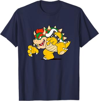 Super Mario Bowser Big Bad Classic Portrait T-Shirt