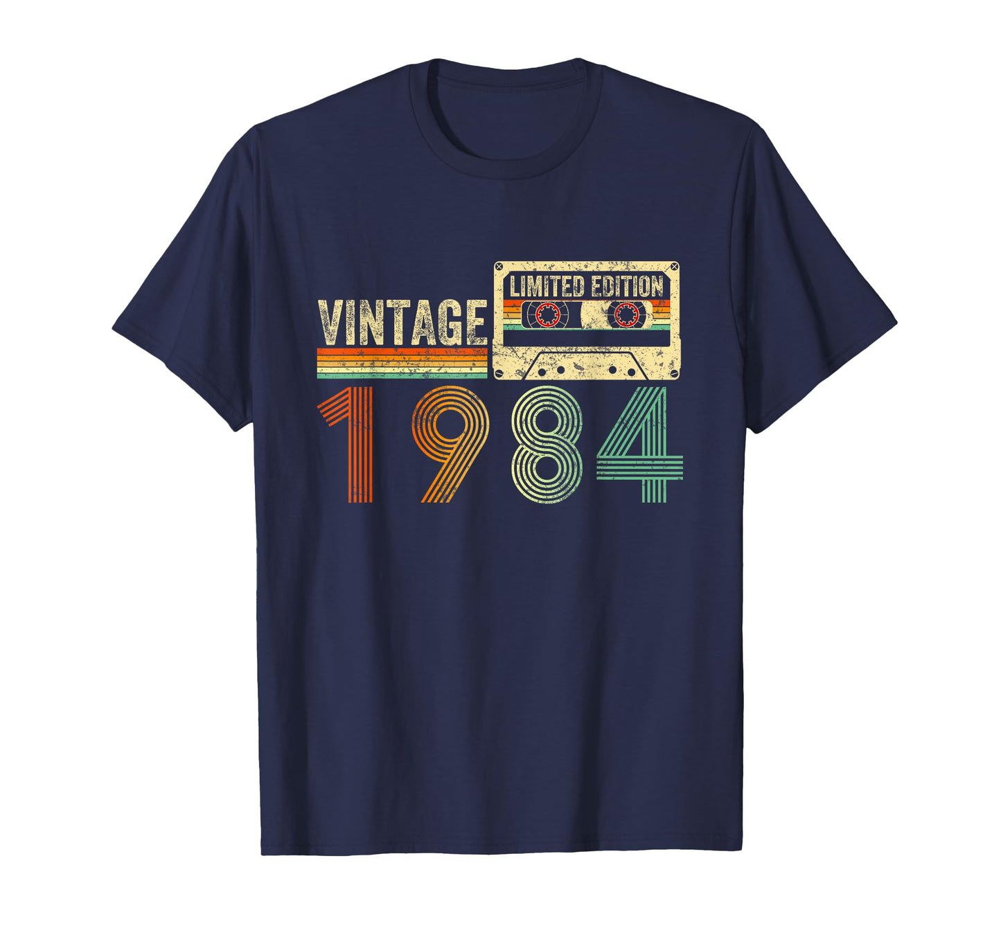 40 Year Old Gifts Vintage 1984 40th Birthday Cassette Tape T-Shirt