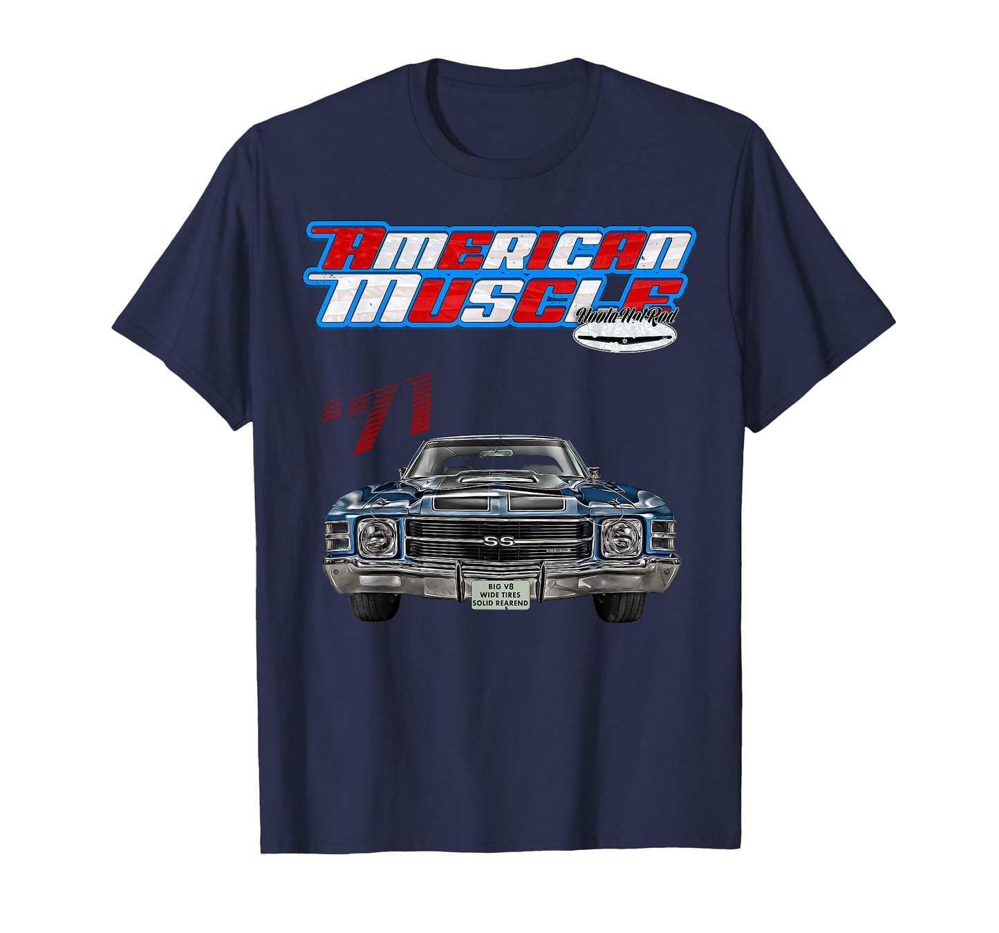 1971 Chevelle,Muscle Car,SS454,SS427,SS396,Hotrod,drag race T-Shirt