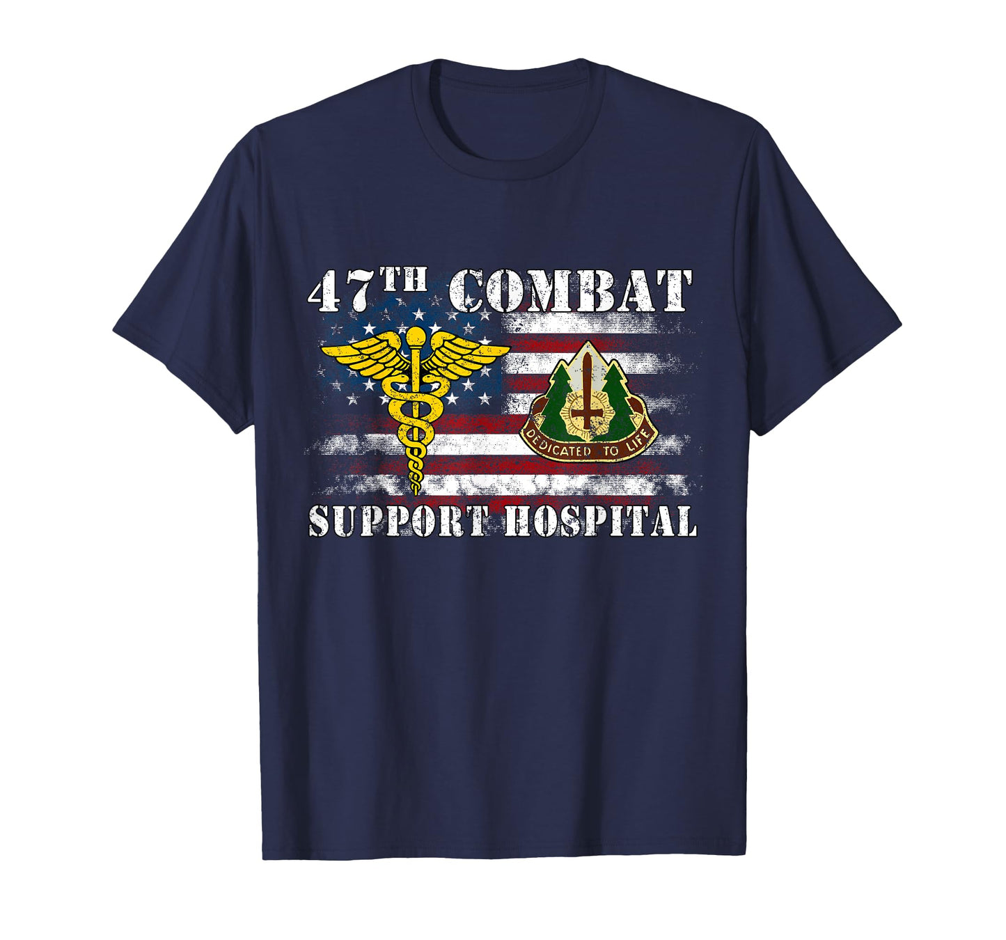 47th Combat Support Hospital Veterans Day Vintage Gifts T-Shirt