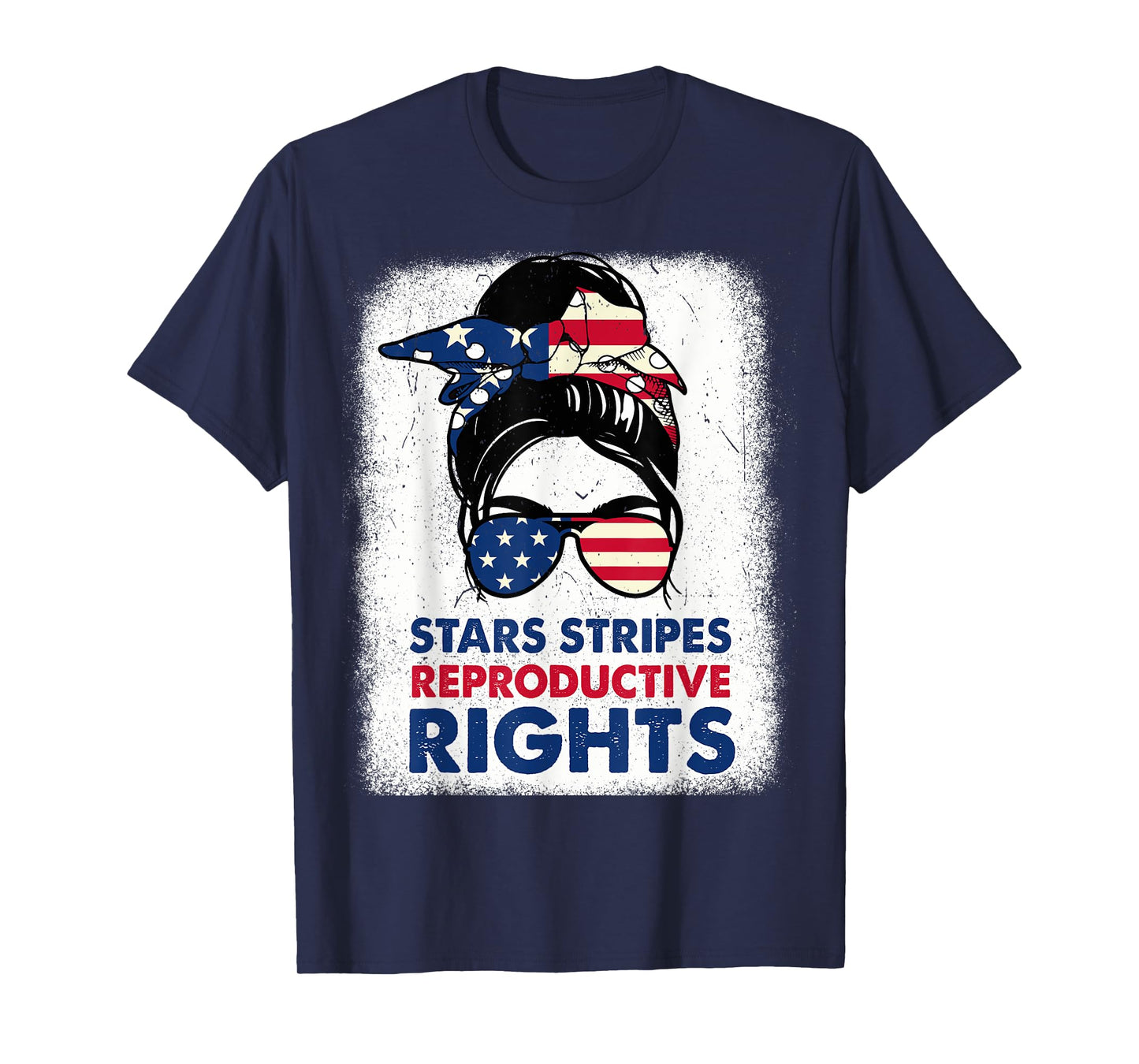 4th Of July Stars Stripes Reproductive Right Patriotic Women T-Shirt