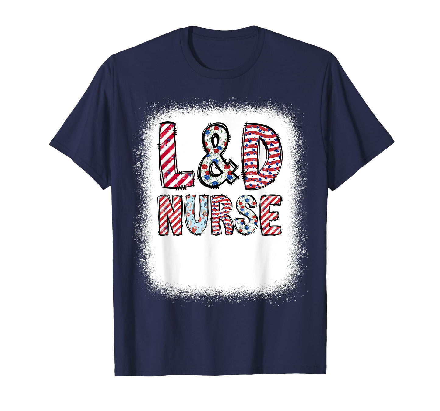4th of July L&D Labor and Delivery Nurse Independence Day T-Shirt for Women Kids Men