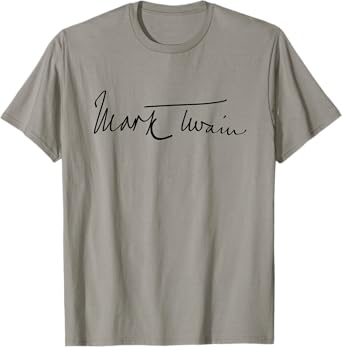 Mark Twain Authentic Signature T-Shirt