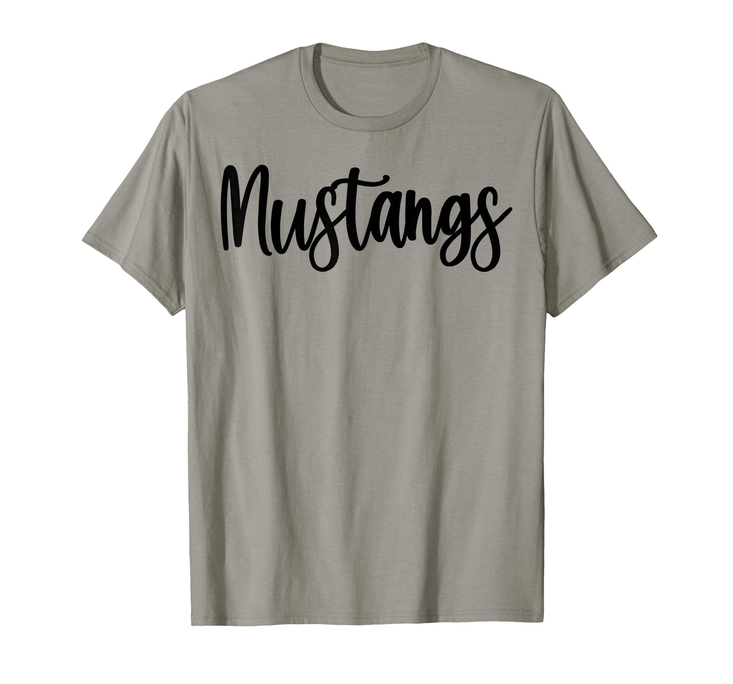 Mustangs School Spirit Team Mascot Game Night T-Shirt