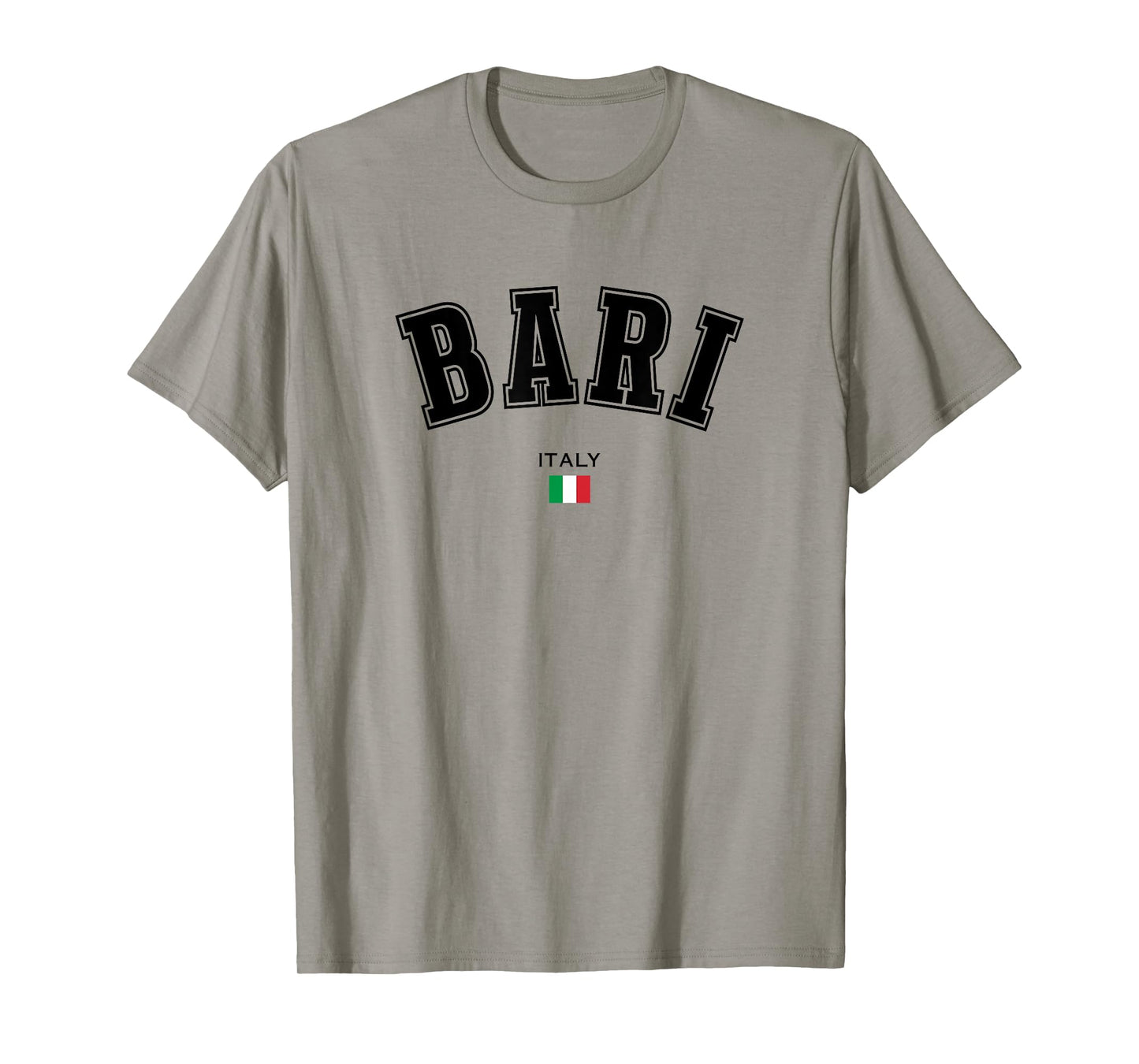 Bari Italian Flag Souvenir Italy Travel City Trip T-Shirt