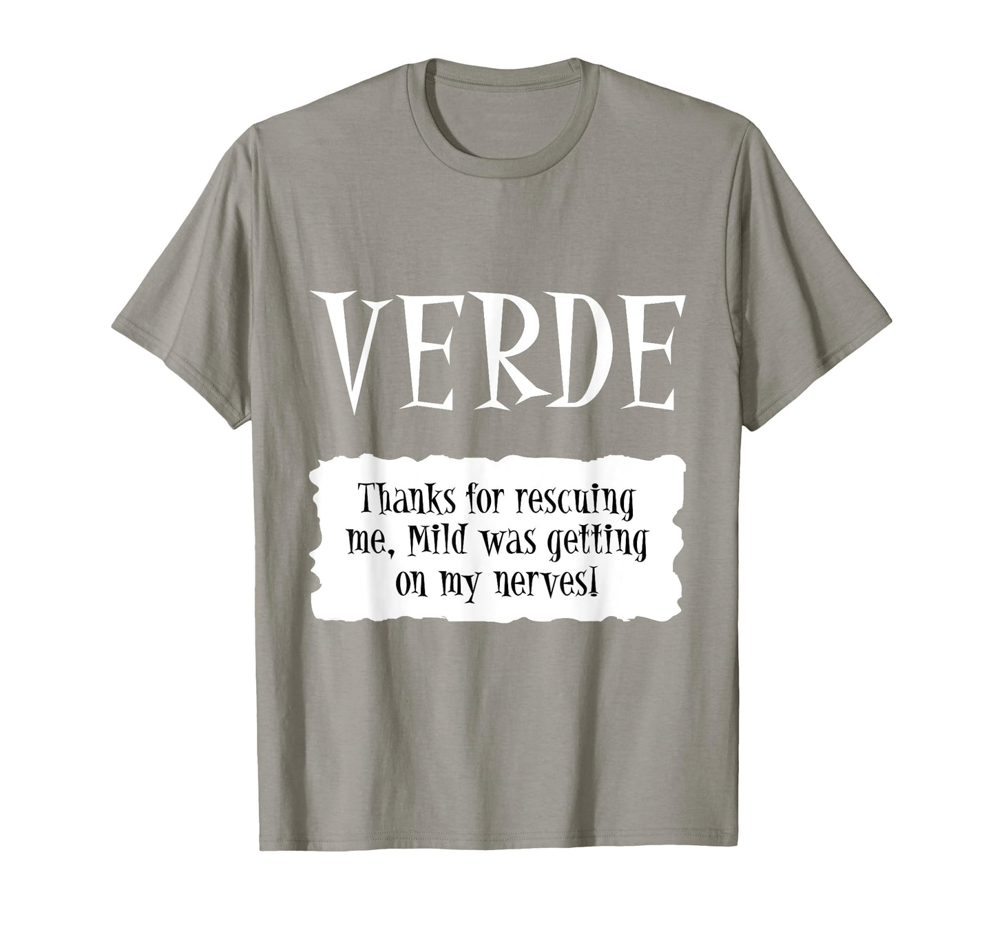 VERDE - Hot Packet Halloween Taco Costume DIY Easy Uniform T-Shirt
