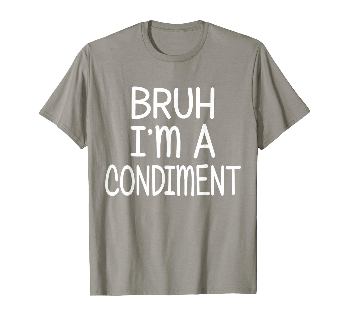 Pretend I'm A Condiment Funny Lazy Halloween Costume Party T-Shirt