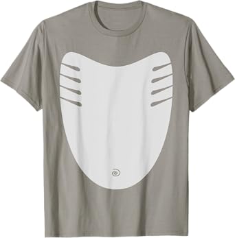 Shark Belly Costume Dolphin Animal Halloween T-Shirt