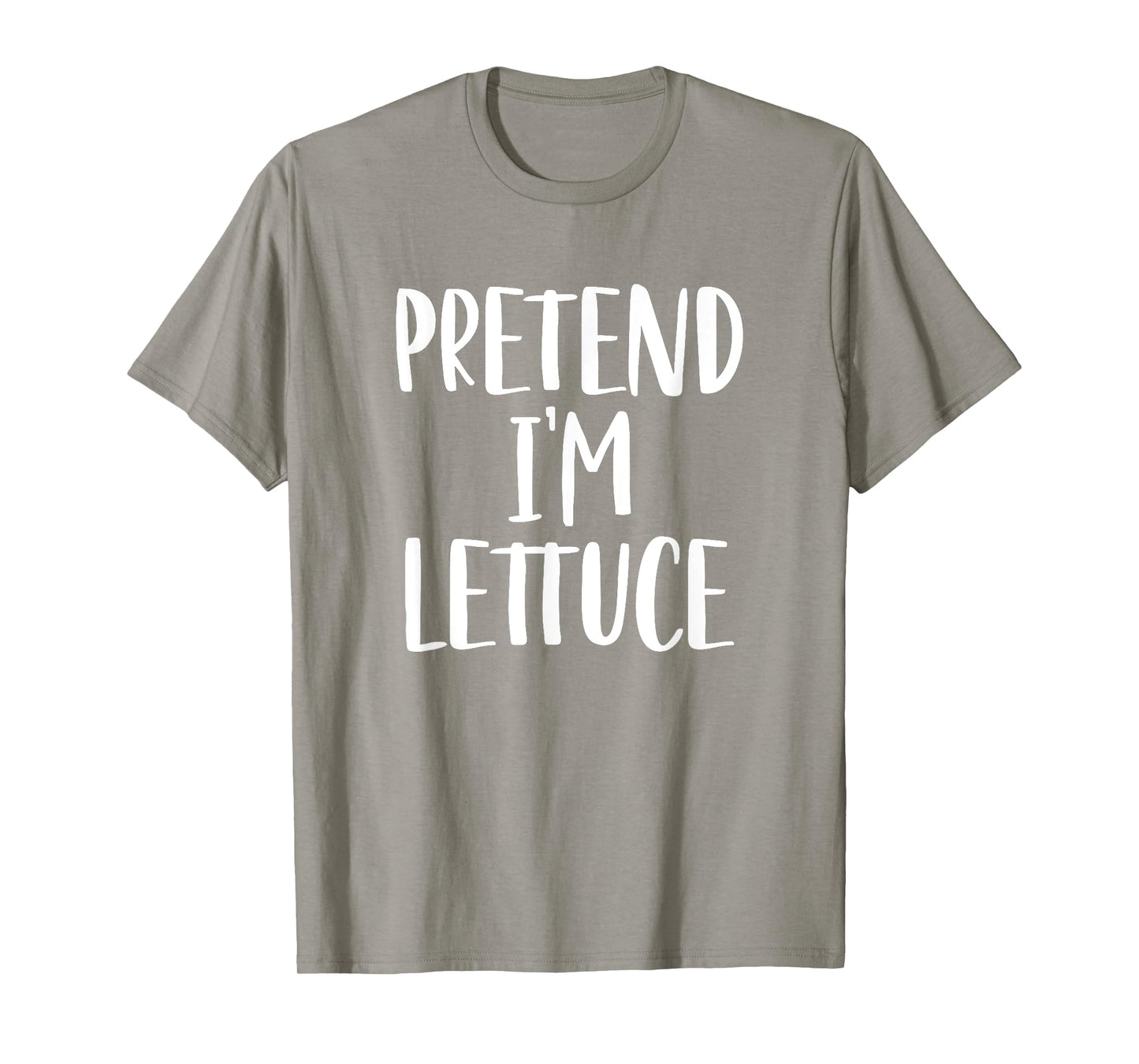 Pretend I'm Lettuce Vegetable Costume Halloween Party T-Shirt