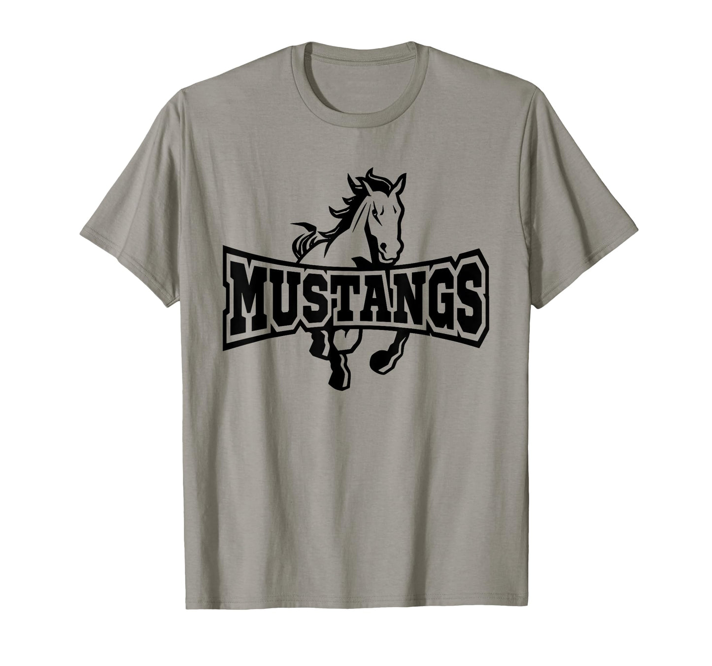 Mustangs Teacher Student School Sports Fan Team Spirit T-Shirt