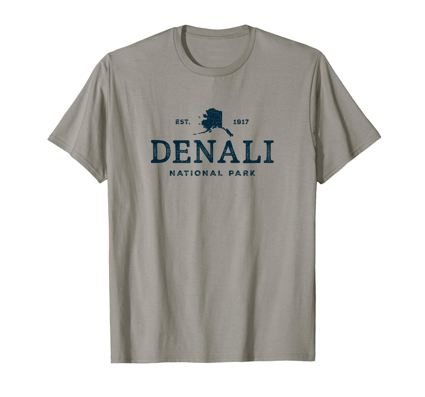 Vintage Denali National Park Alaska Retro Vacation Souvenir T-Shirt