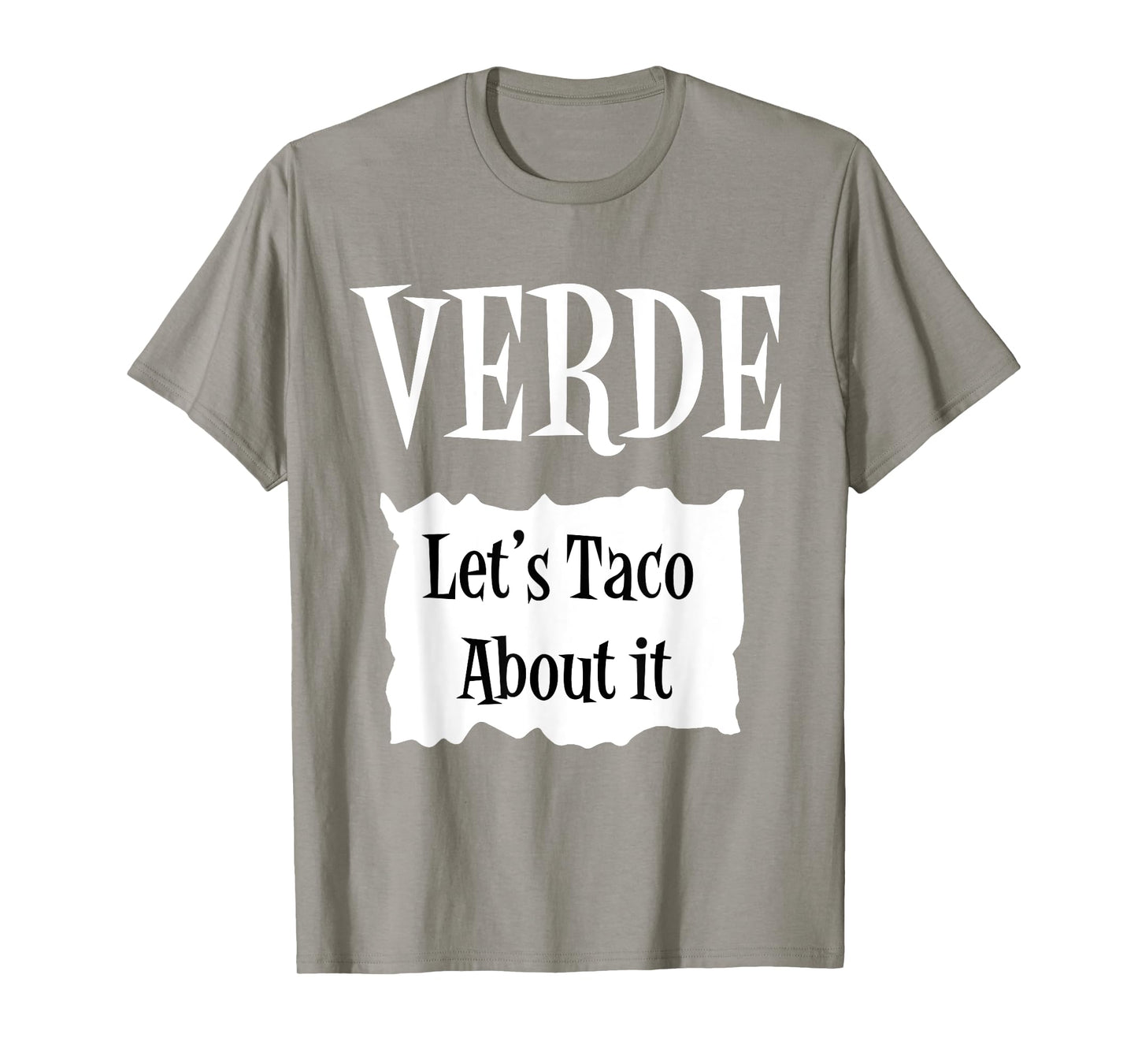 VERDE - Hot Packet Halloween Taco Costume T-Shirt T-Shirt