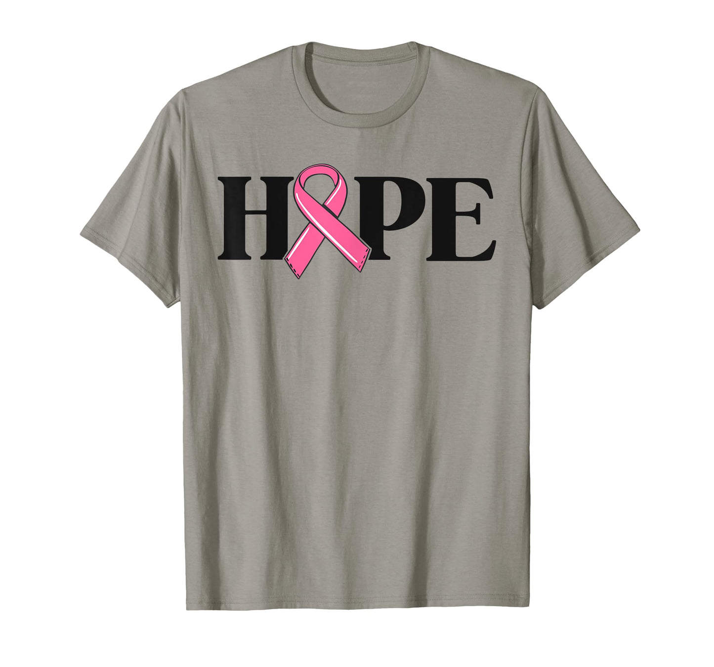 Hope Breast Cancer Shirts For Women Gift Ribbon Awareness T-Shirt