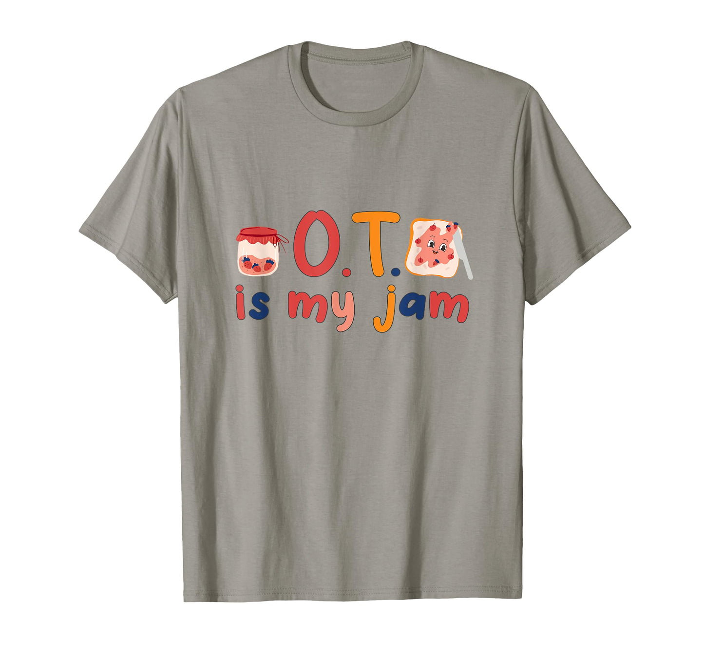 Funny Occupational Therapy therapist OT is My Jam groovy OT T-Shirt