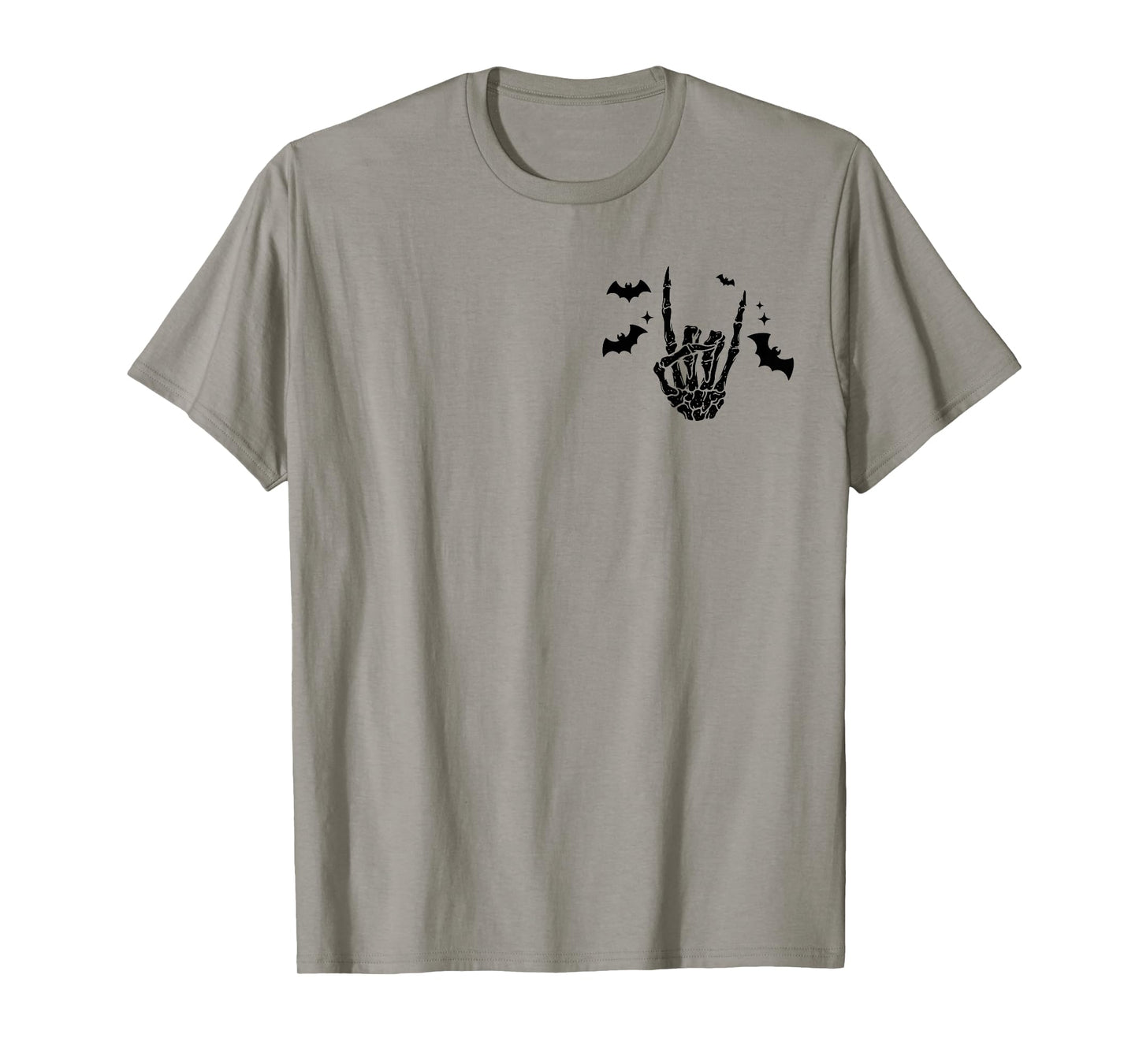 (2 Sided) Just A Little Ray of Pitch Black Skeleton T-Shirt