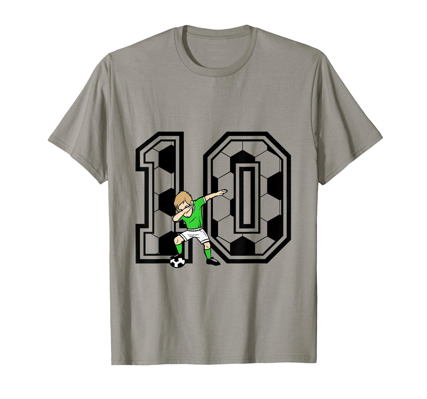 10th Birthday Boy Soccer Player 10 Years Old Boy T-Shirt