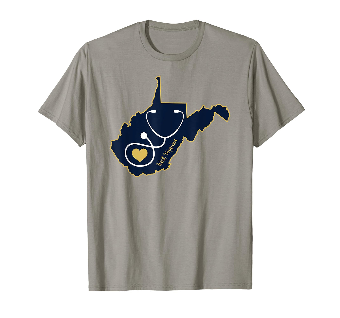 West Virginia Nurse and medical WV T-Shirt