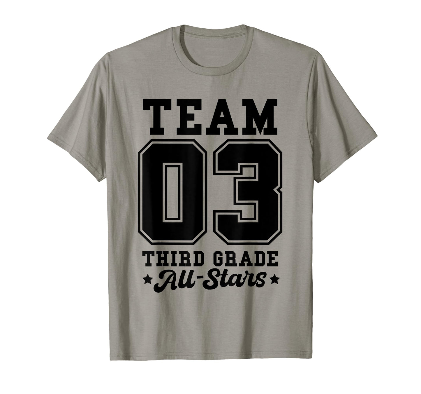 Team 3rd Grade All-Stars Back To School Sports Jersey T-Shirt