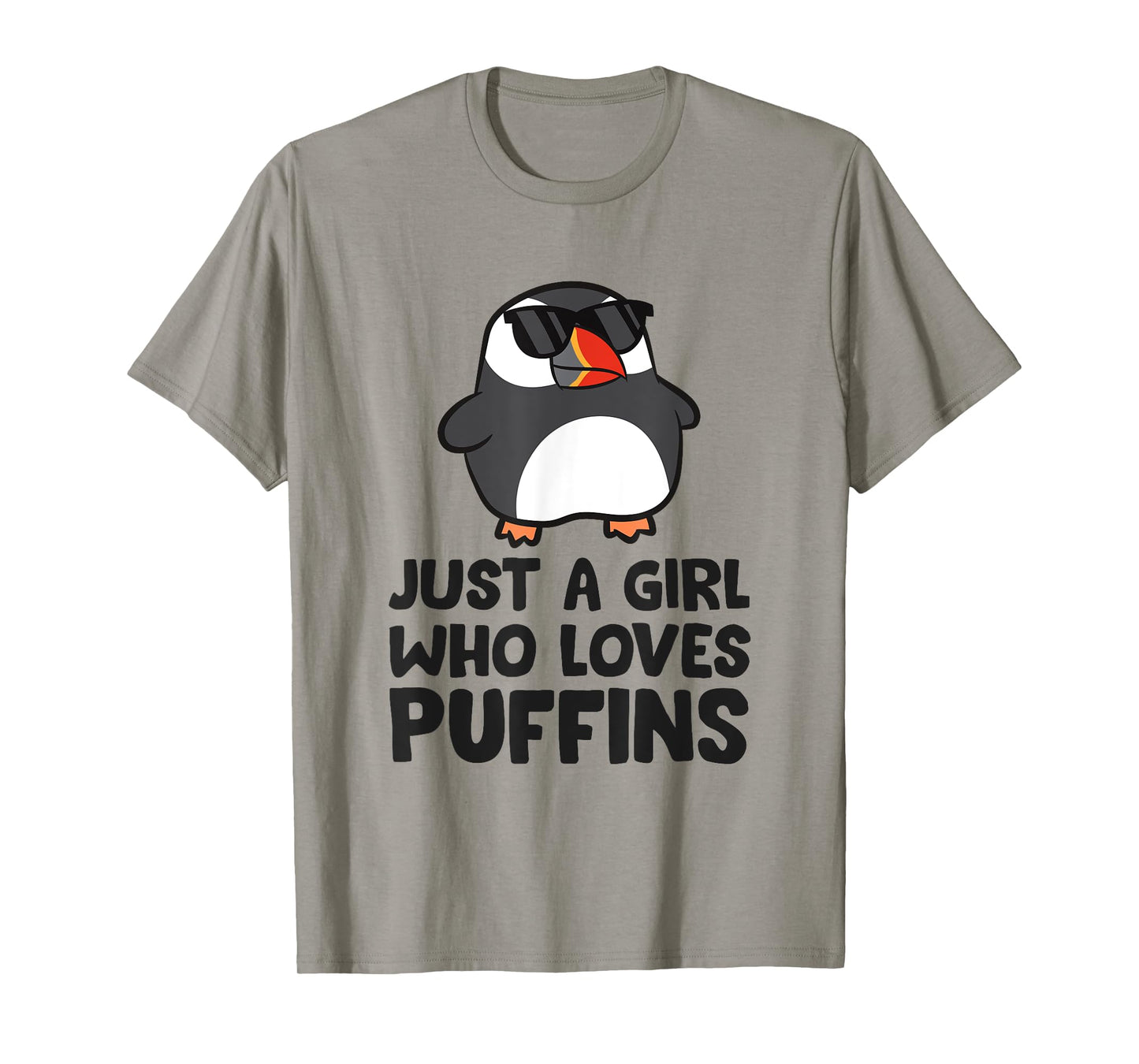 Just a Girl Who Loves Puffins T-Shirt