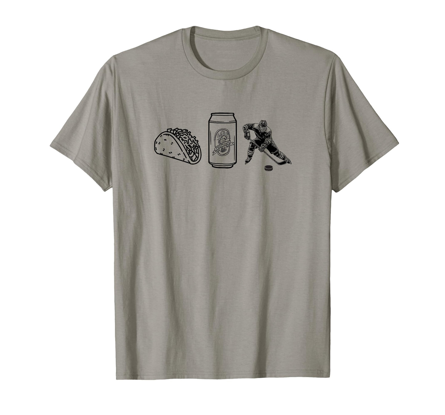 Tacos, Beer, Hockey - Things I Love. T-Shirt