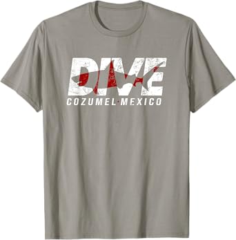 DIVE Cozumel Mexico SCUBA DIVING Diver T-Shirt