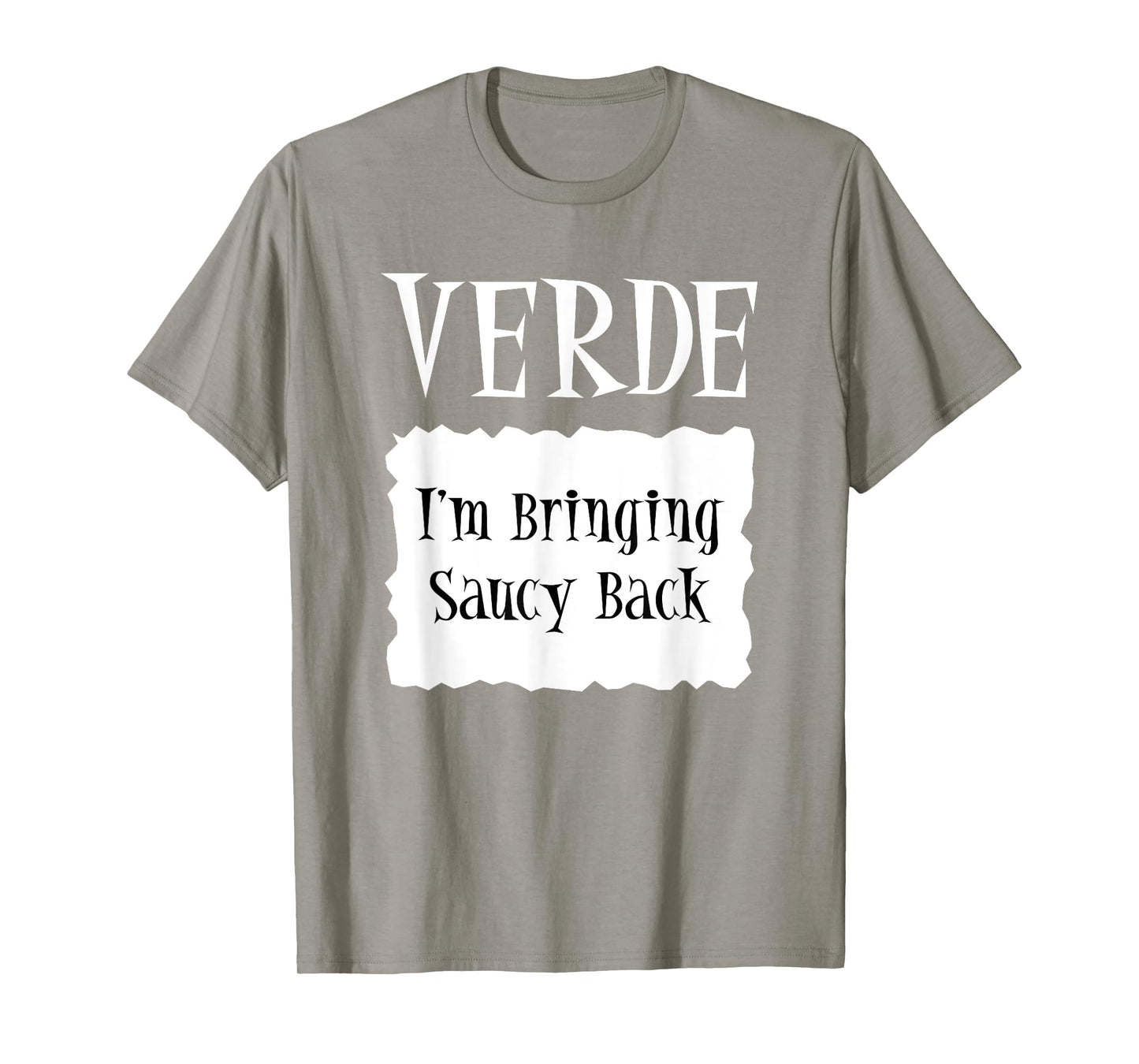 VERDE - Hot Packet Halloween Taco Costume T-Shirt