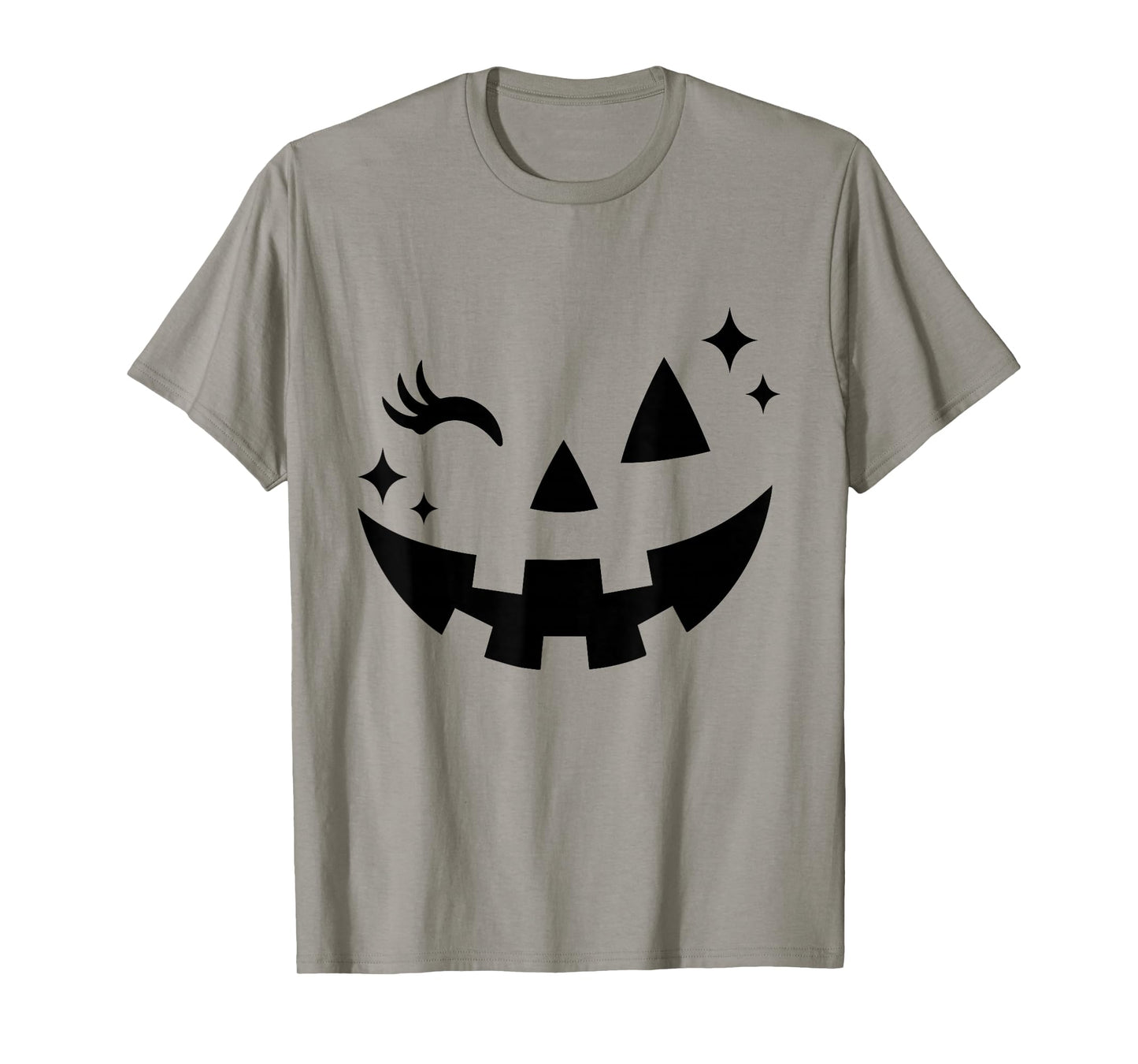 Jack O Lantern Pumpkin Face Funny Halloween Costume Cute T-Shirt