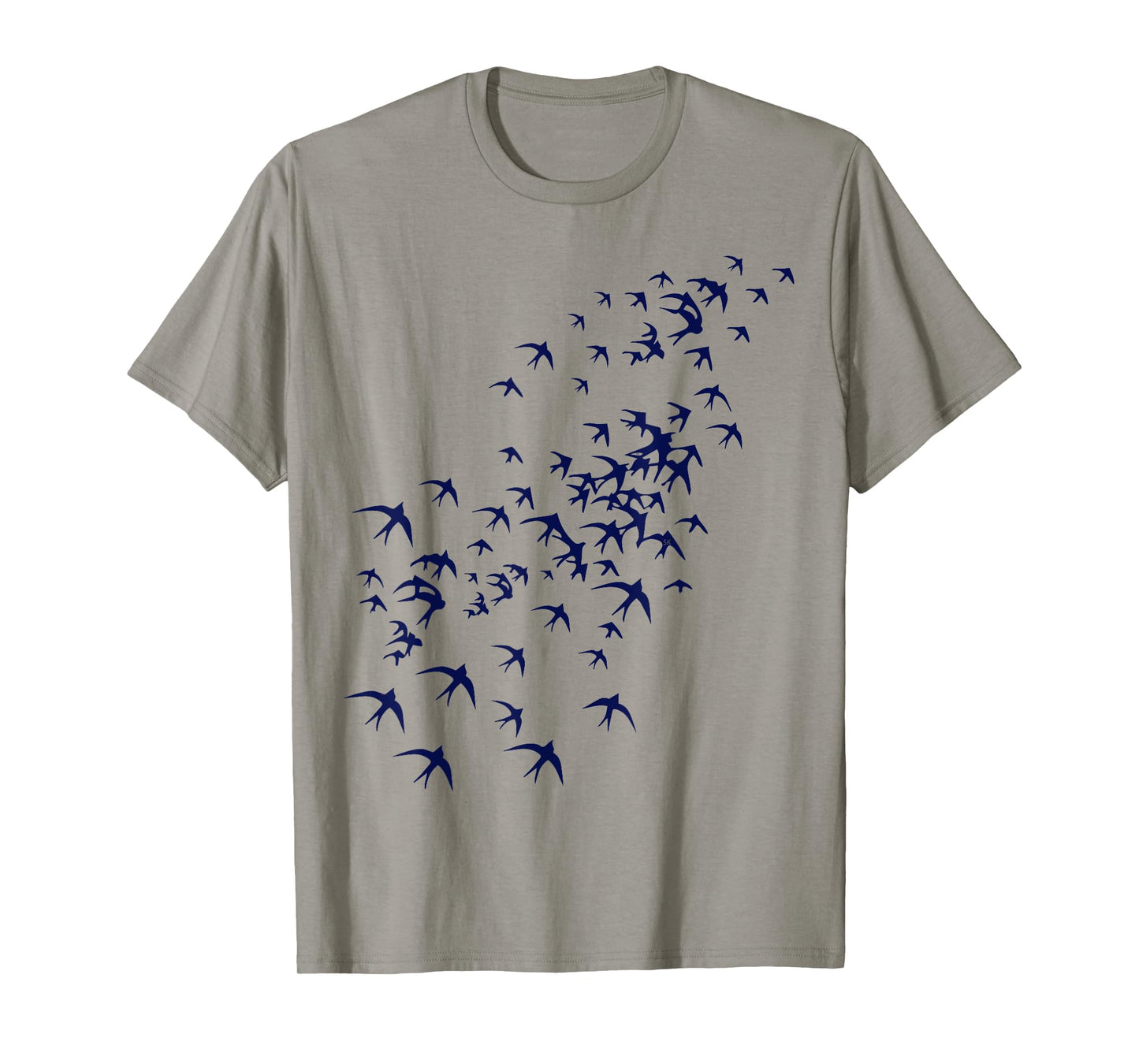Swarm of Swallows Flying - Flock of Birds for Nature Lovers T-Shirt