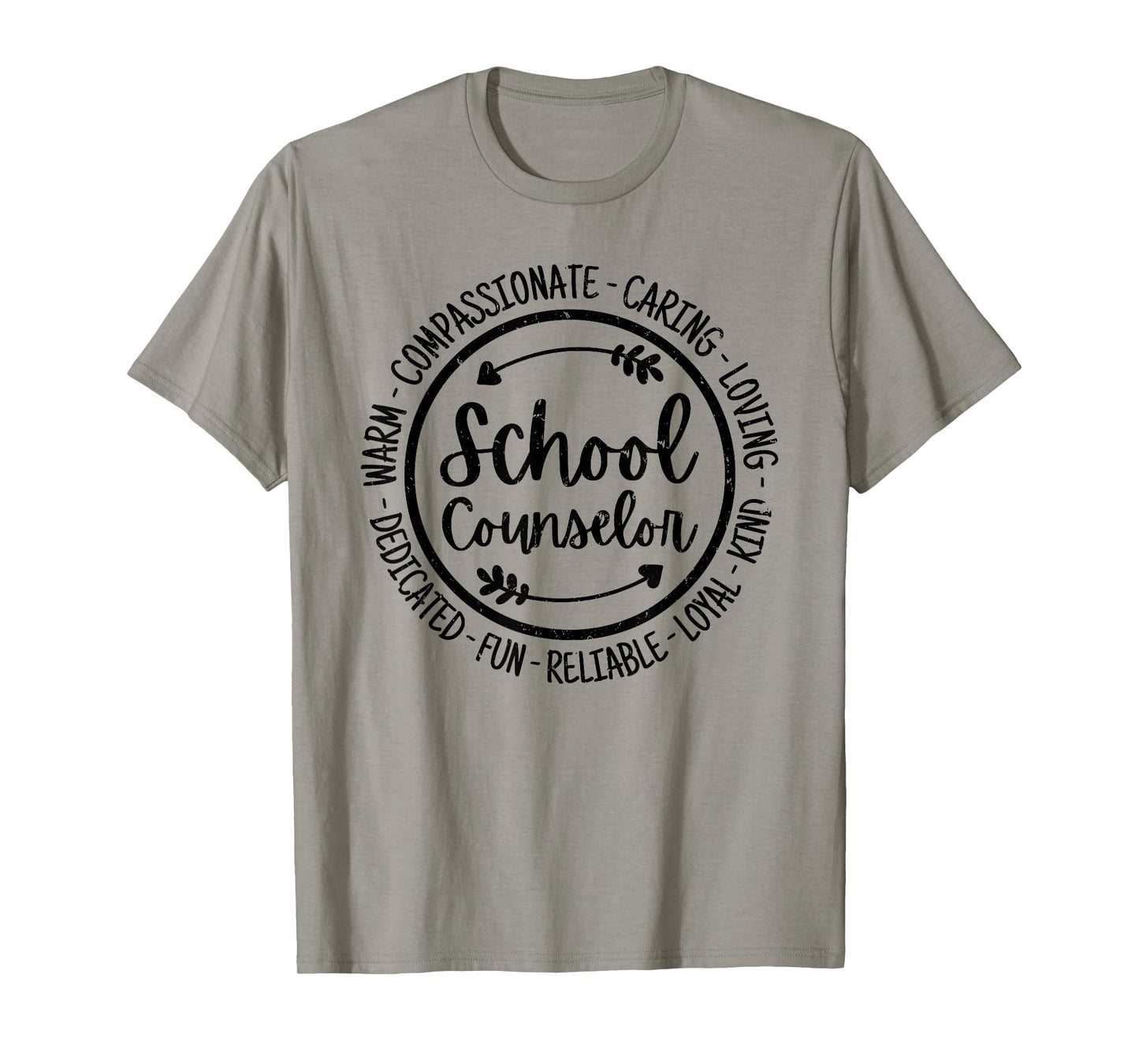 School Counselor Guidance Counselor Vintage Distressed T-Shirt