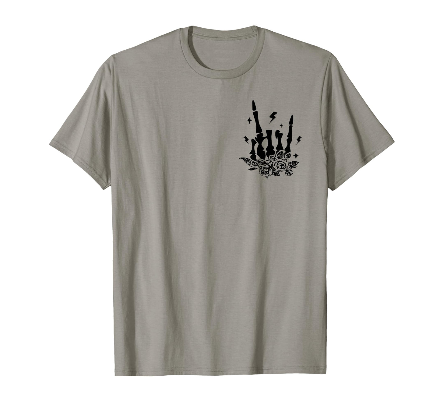 (2 Sided) Skeleton Surviving Purely Out of Spite T-Shirt