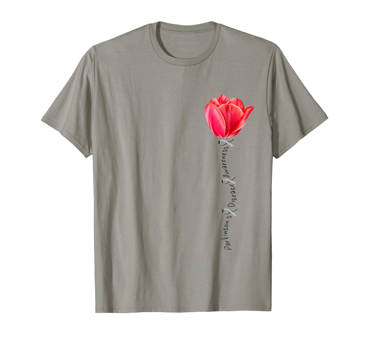 Parkinson's Disease Awareness Tulip April Month T-Shirt