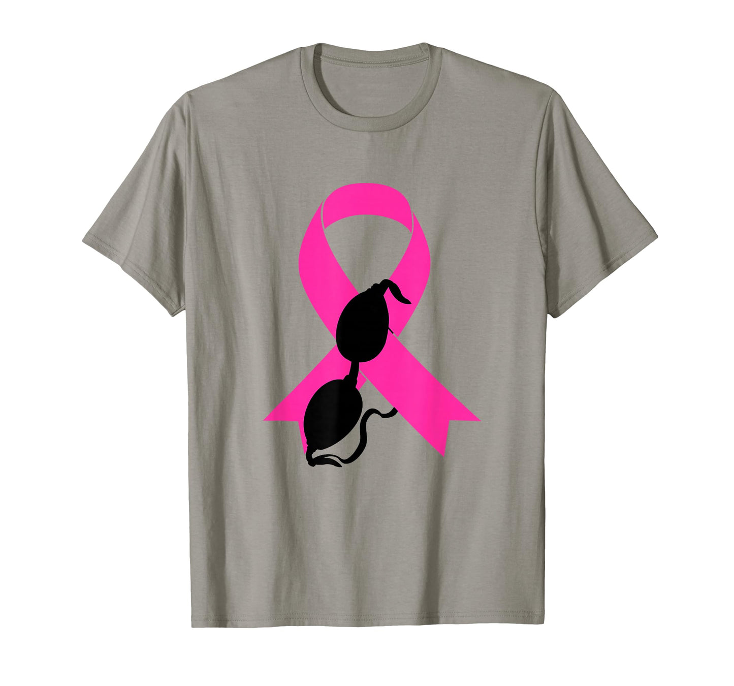 Swimming Breast Cancer Awareness Swim Goggles Pink Ribbon T-Shirt