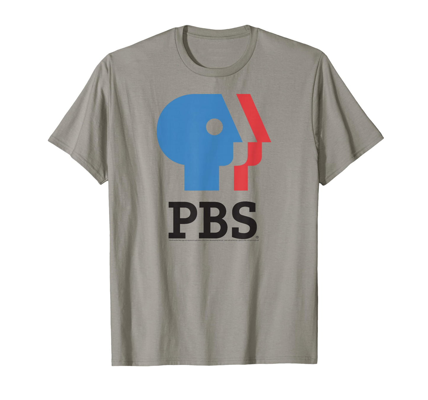 PBS Blue and Red Logo Public Broadcasting Service T-Shirt