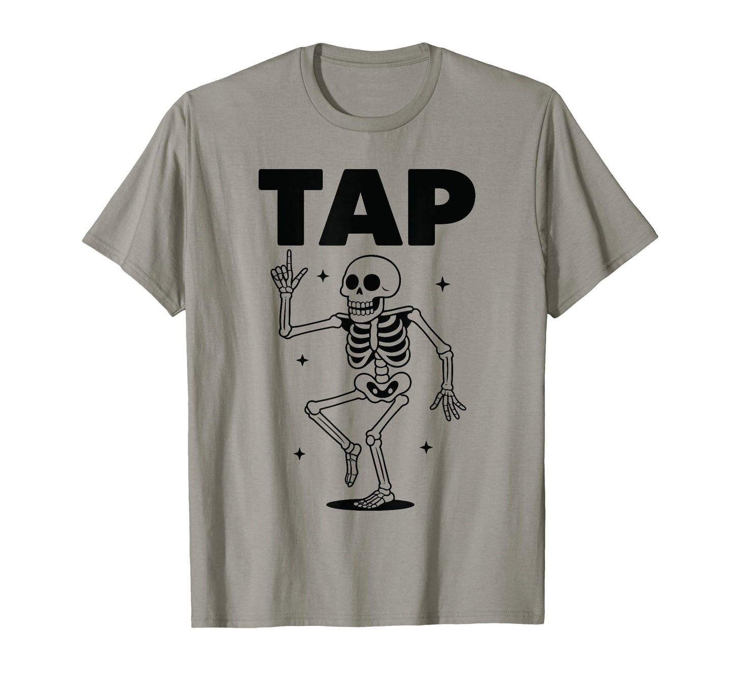 Dancing Skeleton Shirt Women Men, Tap Dance Halloween T-Shirt