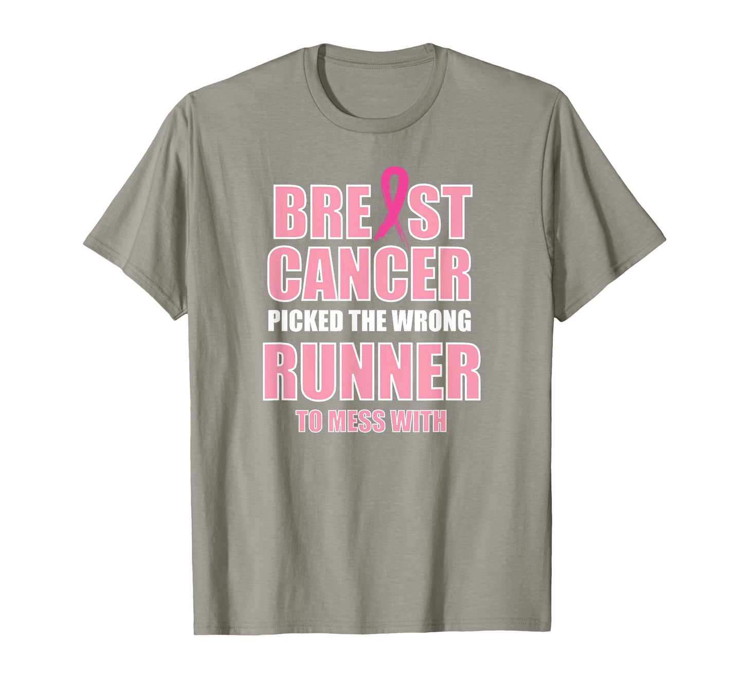 Breast Cancer Awareness Runner & Running T-shirt