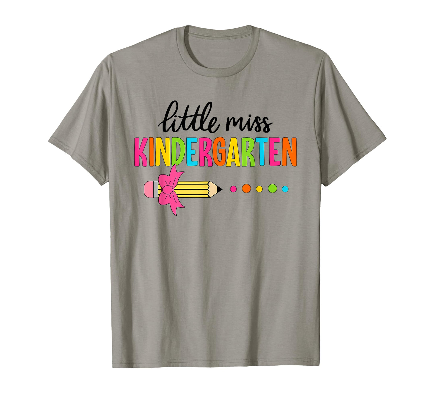 Little Miss Kindergarten Girl Back To School Kindergarten T-Shirt