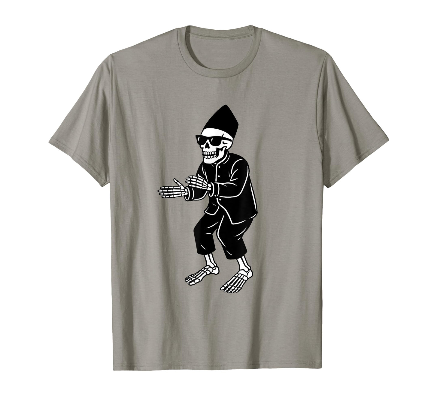 Aura Farming Skeleton Gen Alpha Funny Halloween Meme T-Shirt