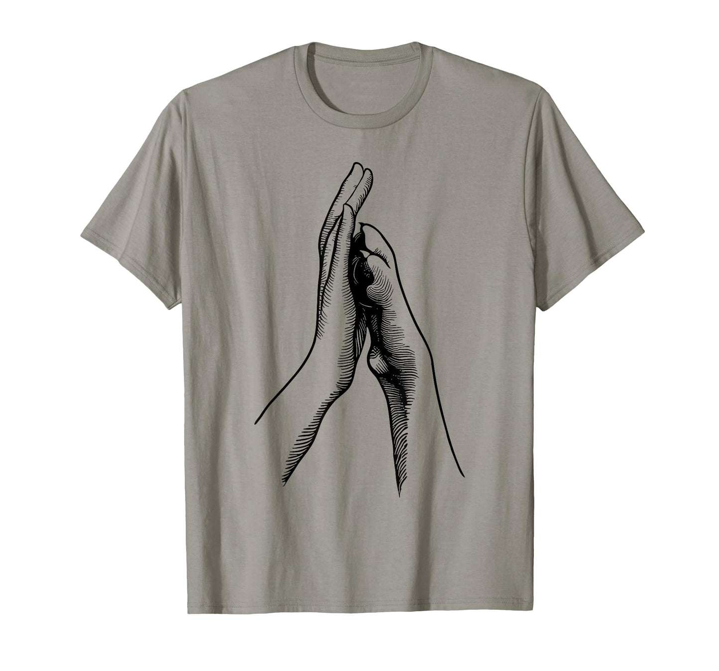 Dog Paw Human Hand High Five T-Shirt