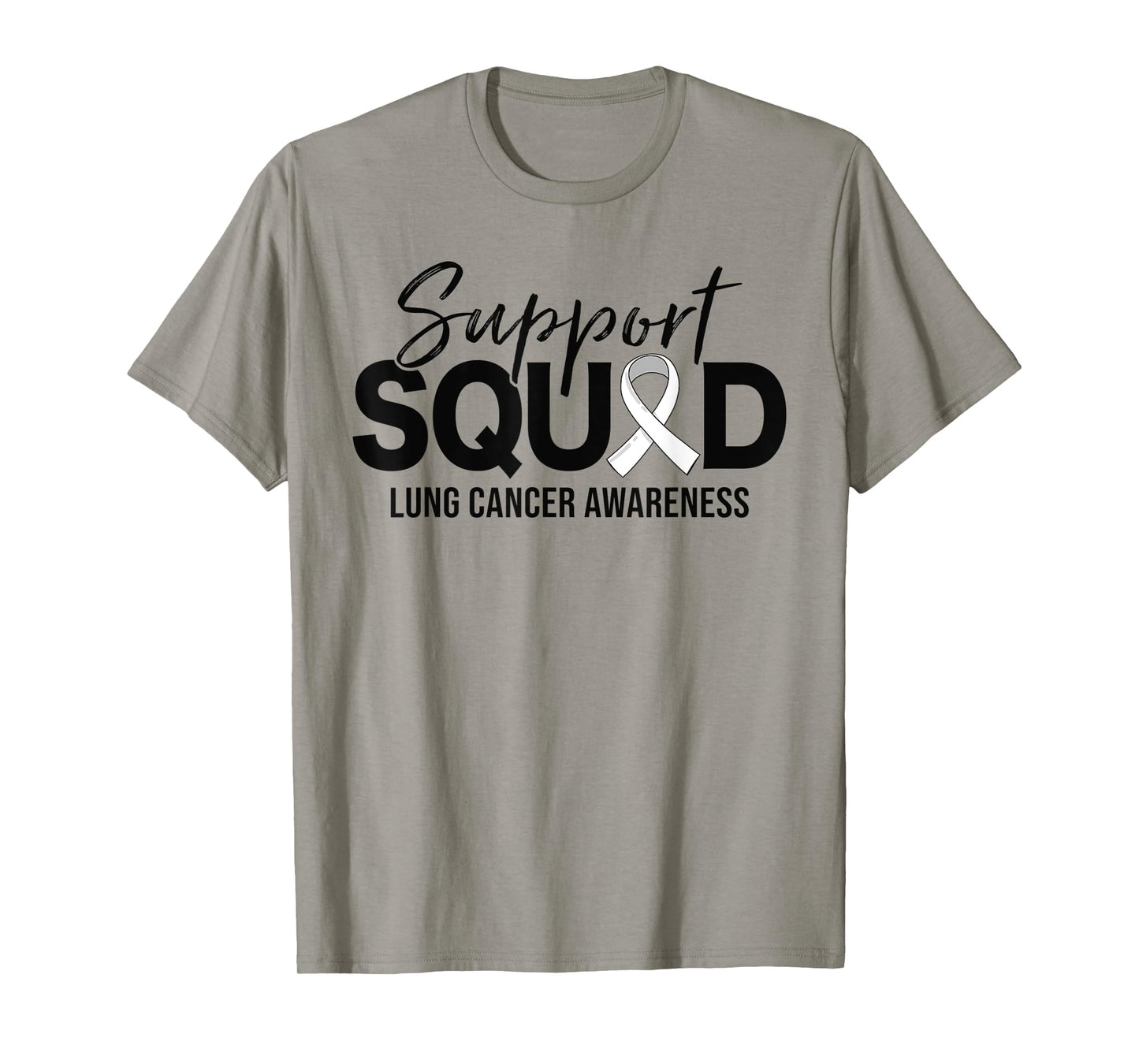 Support Squad Lung Cancer Awareness Support T-Shirt