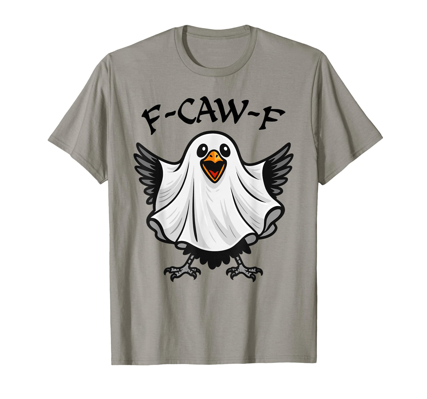 F-Caw-F Crow Ghost Humor Halloween T-Shirt